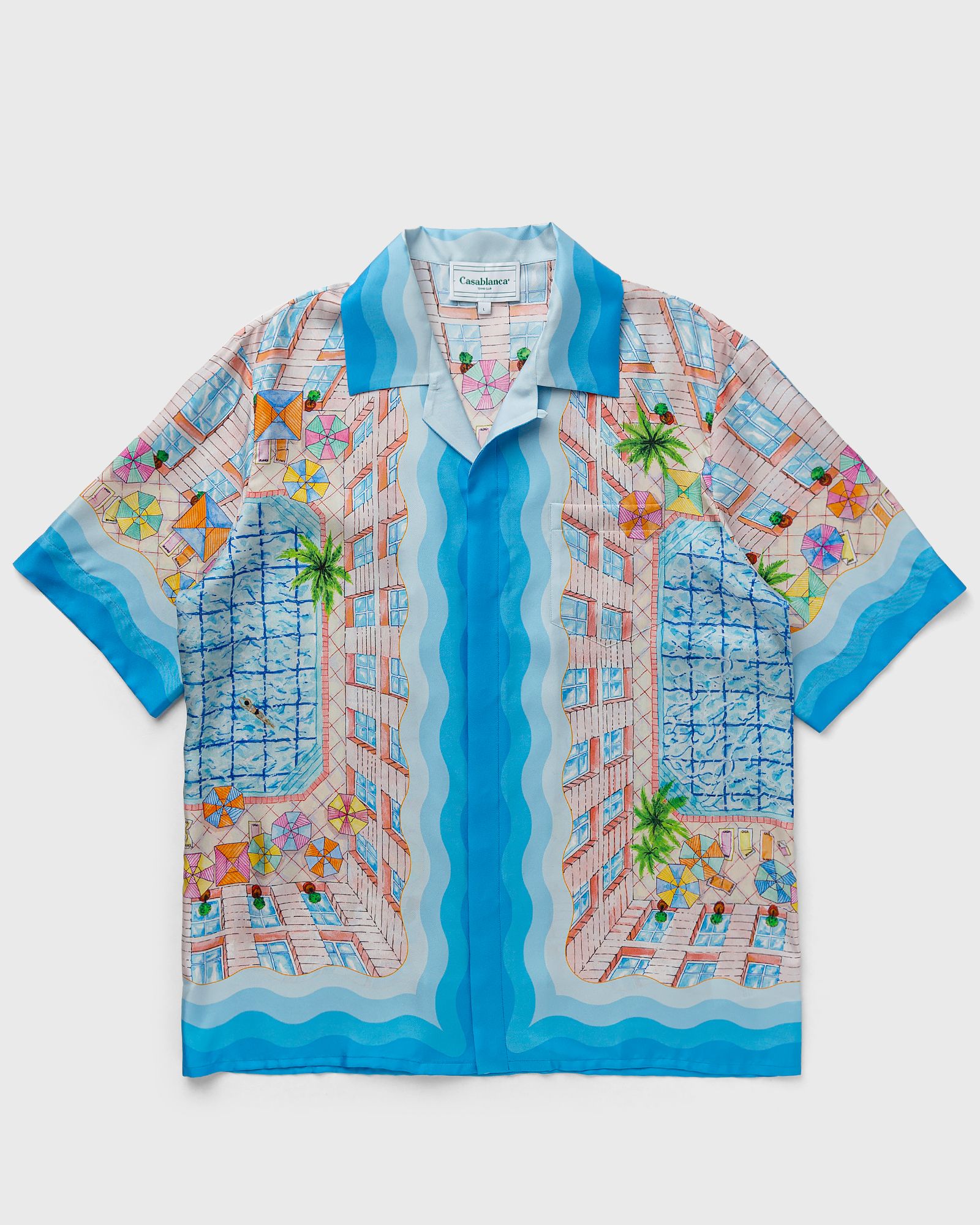 CUBAN COLLAR SHORT SLEEVE SHIRT