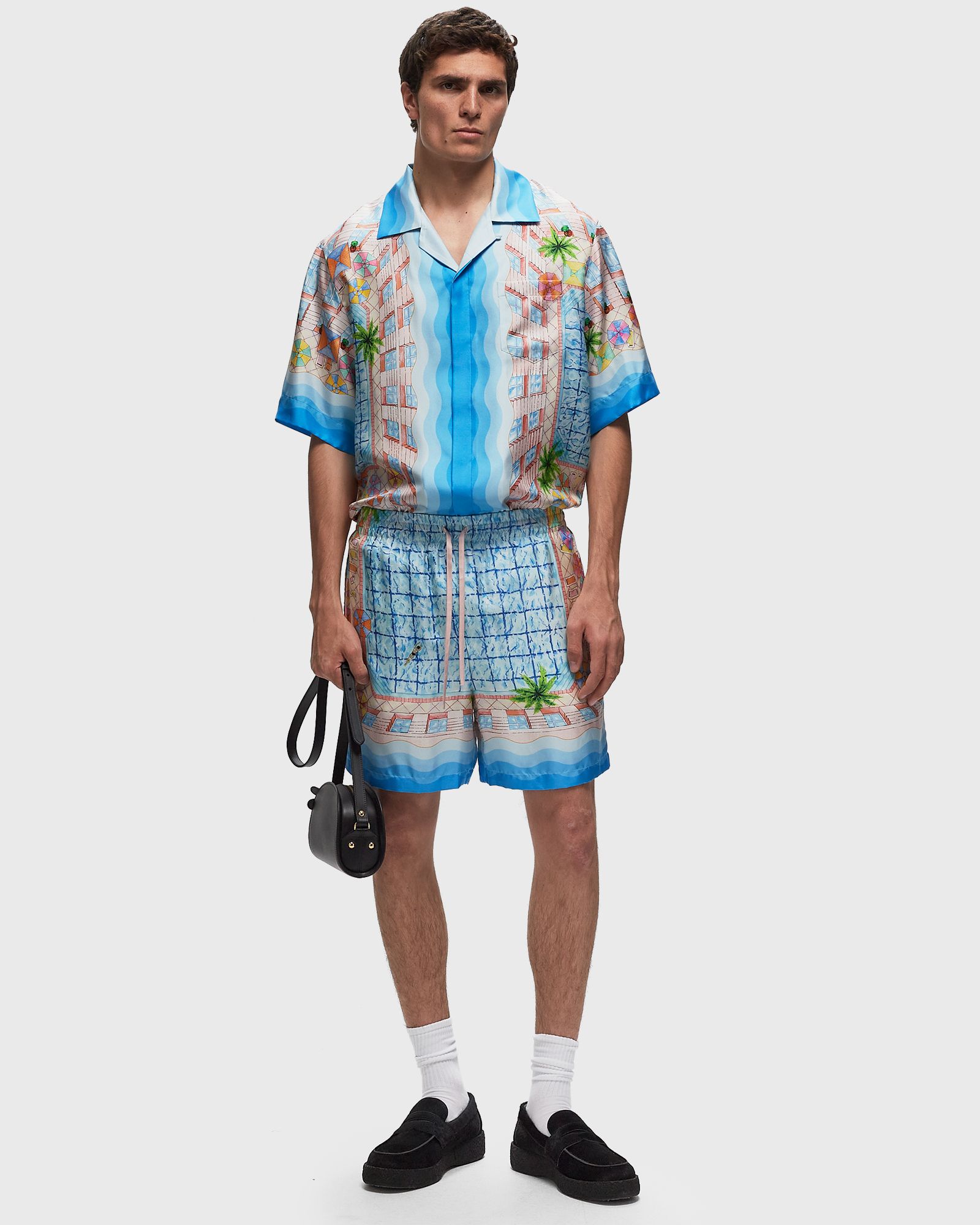 CUBAN COLLAR SHORT SLEEVE SHIRT