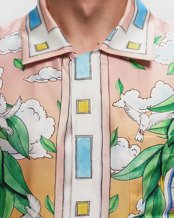 CUBAN COLLAR LONG SLEEVE SHIRT