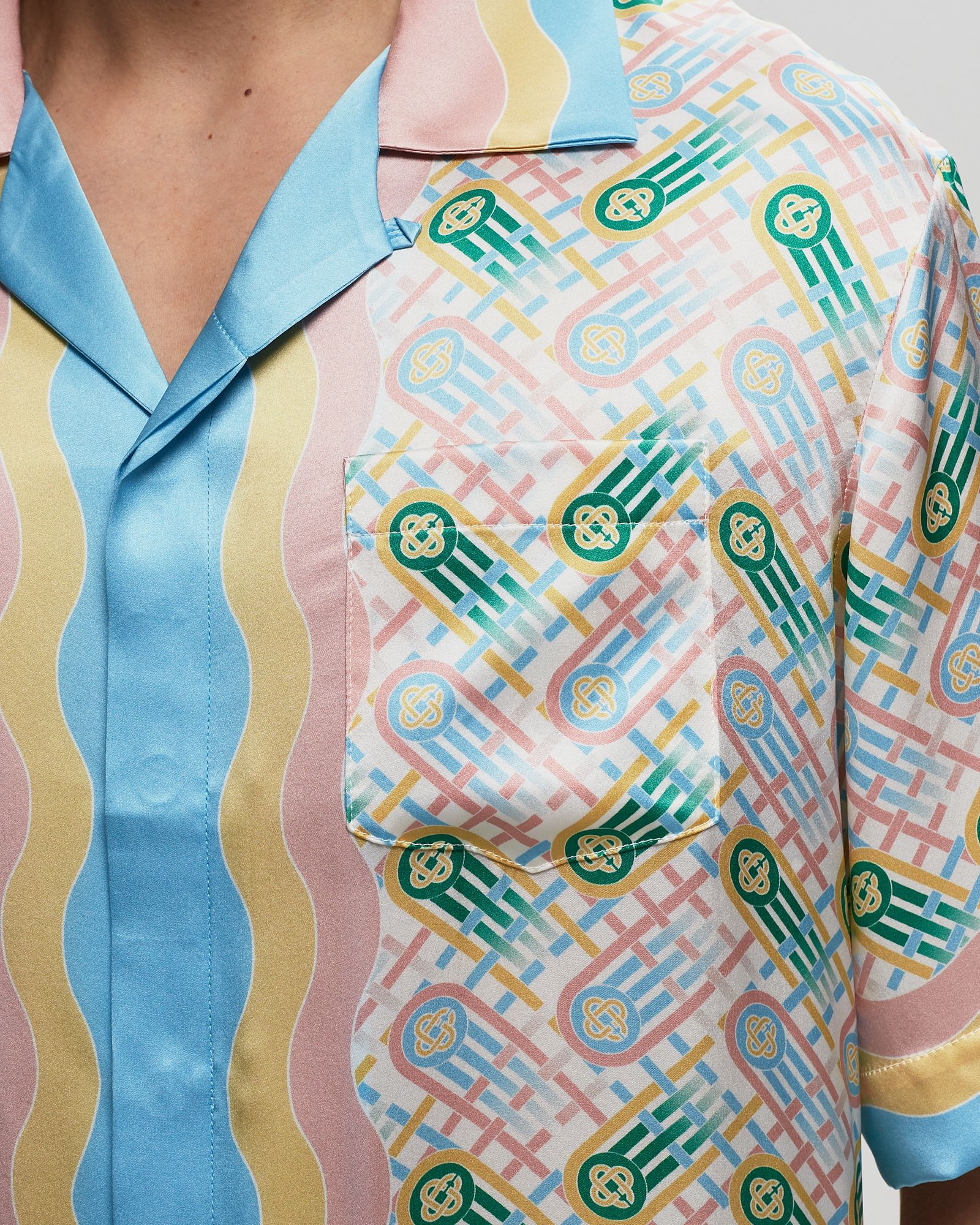 CUBAN COLLAR SHORT SLEEVE SHIRT