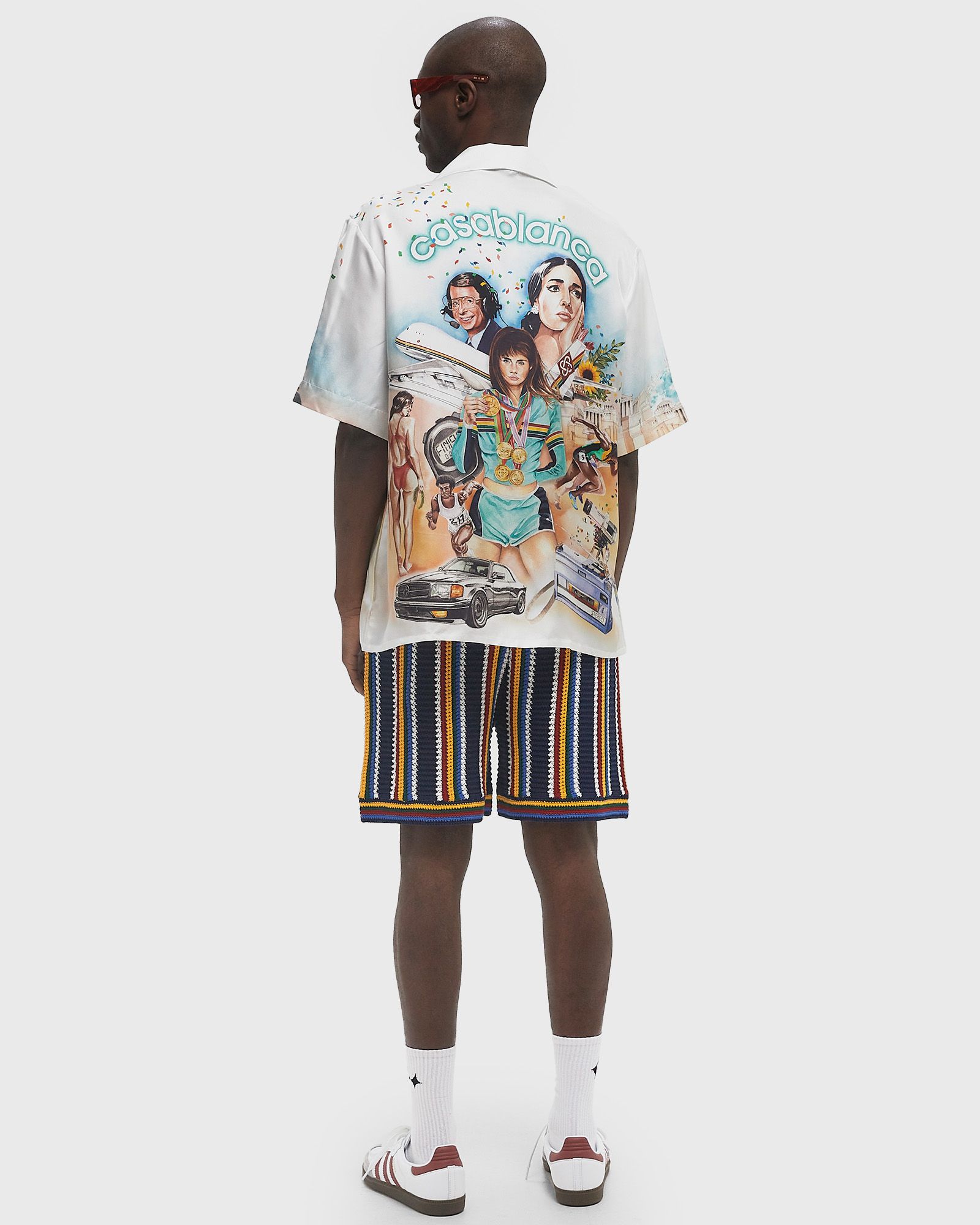 SHORT SLEEVE CUBAN COLLAR SHIRT