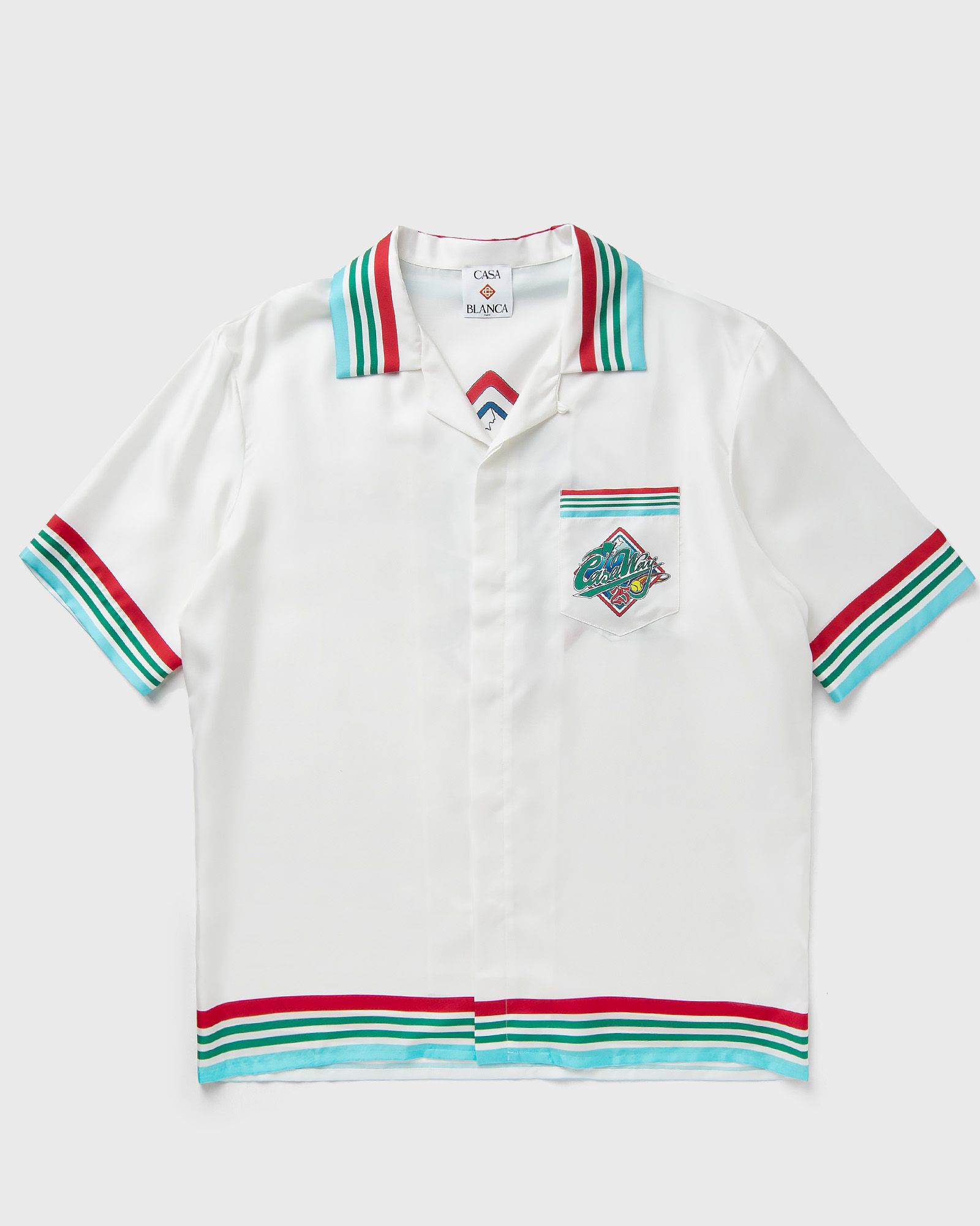 SHORT SLEEVE CUBAN COLLAR SHIRT