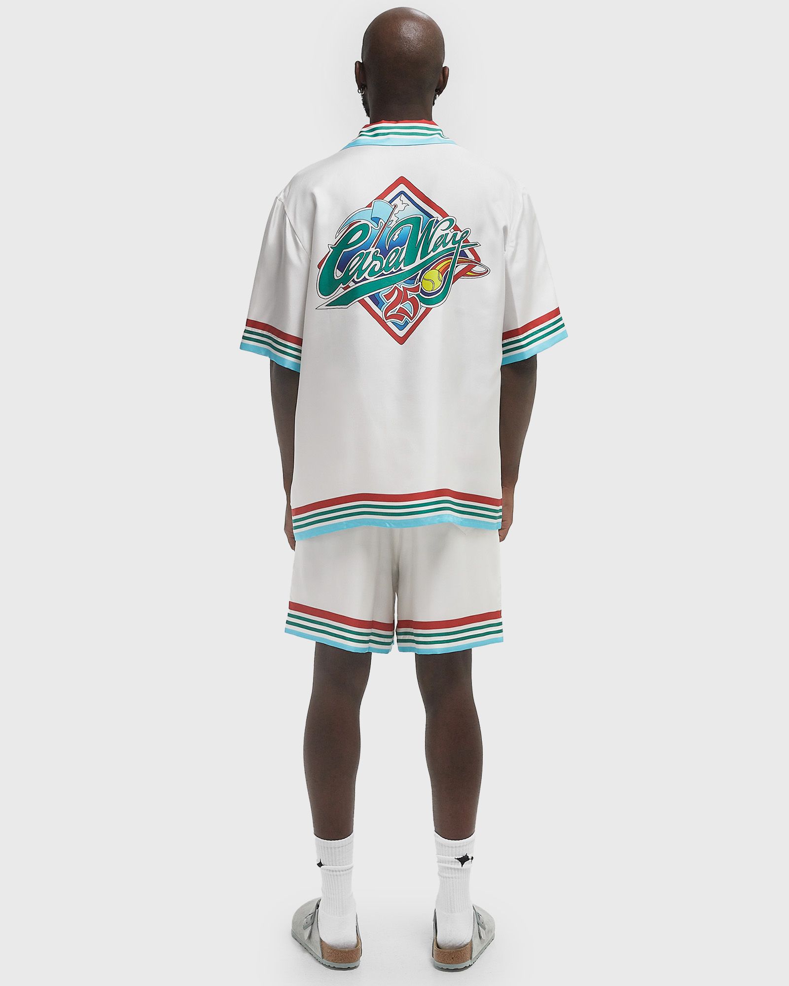 SHORT SLEEVE CUBAN COLLAR SHIRT