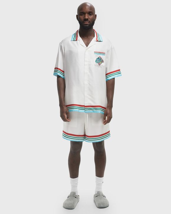 SHORT SLEEVE CUBAN COLLAR SHIRT