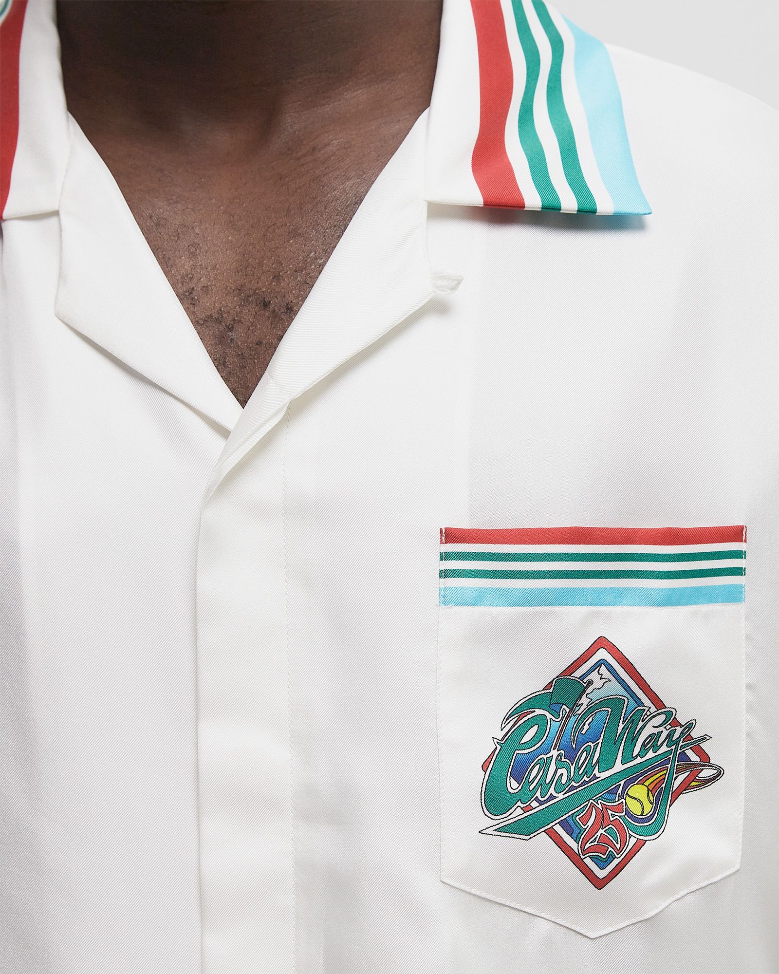 SHORT SLEEVE CUBAN COLLAR SHIRT