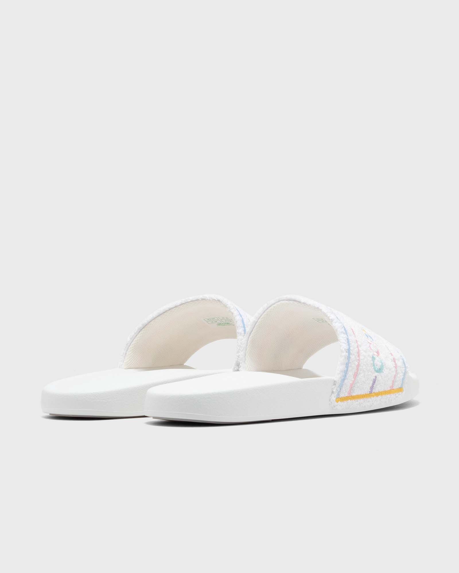 PASTEL COURT EMBROIDERED SLIDER