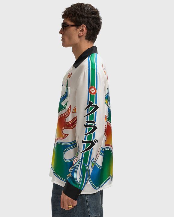 CUBAN COLLAR LONG SLEEVE SHIRT