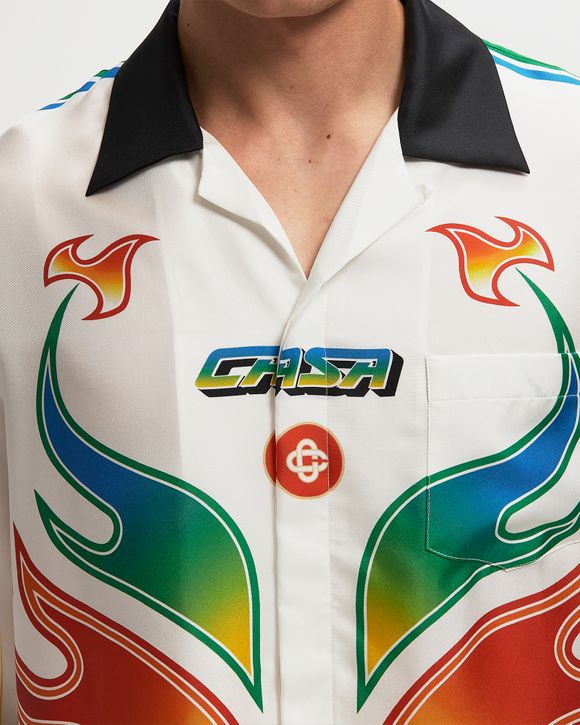 CUBAN COLLAR LONG SLEEVE SHIRT