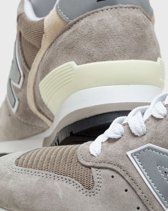 New balance 996 grey 2024 suede and mesh trainers