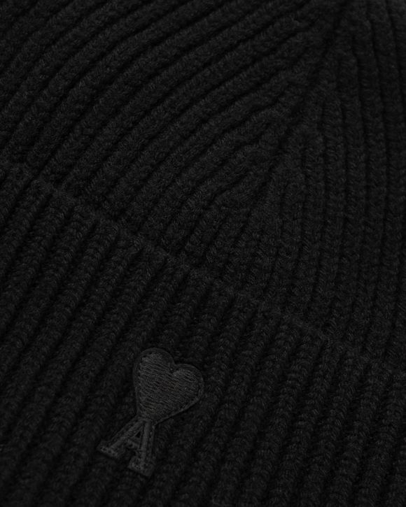 AMI Paris AMI DE COEUR BEANIE Black | BSTN Store