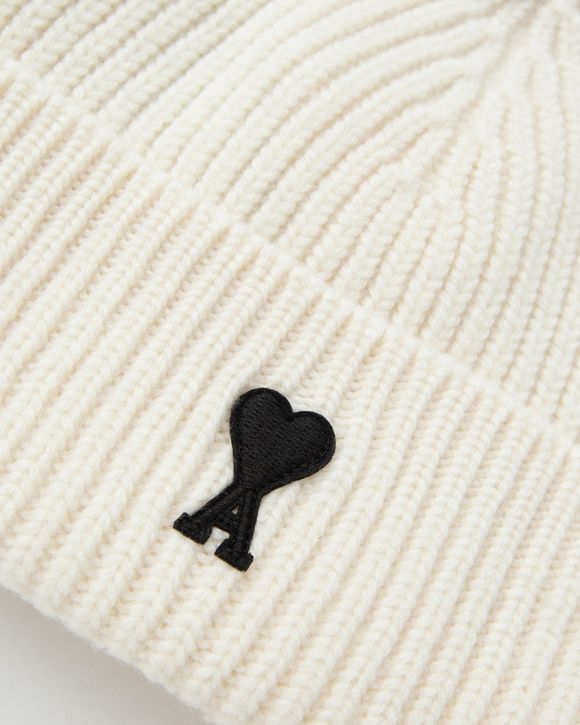 AMI Paris AMI DE COEUR BEANIE White | BSTN Store