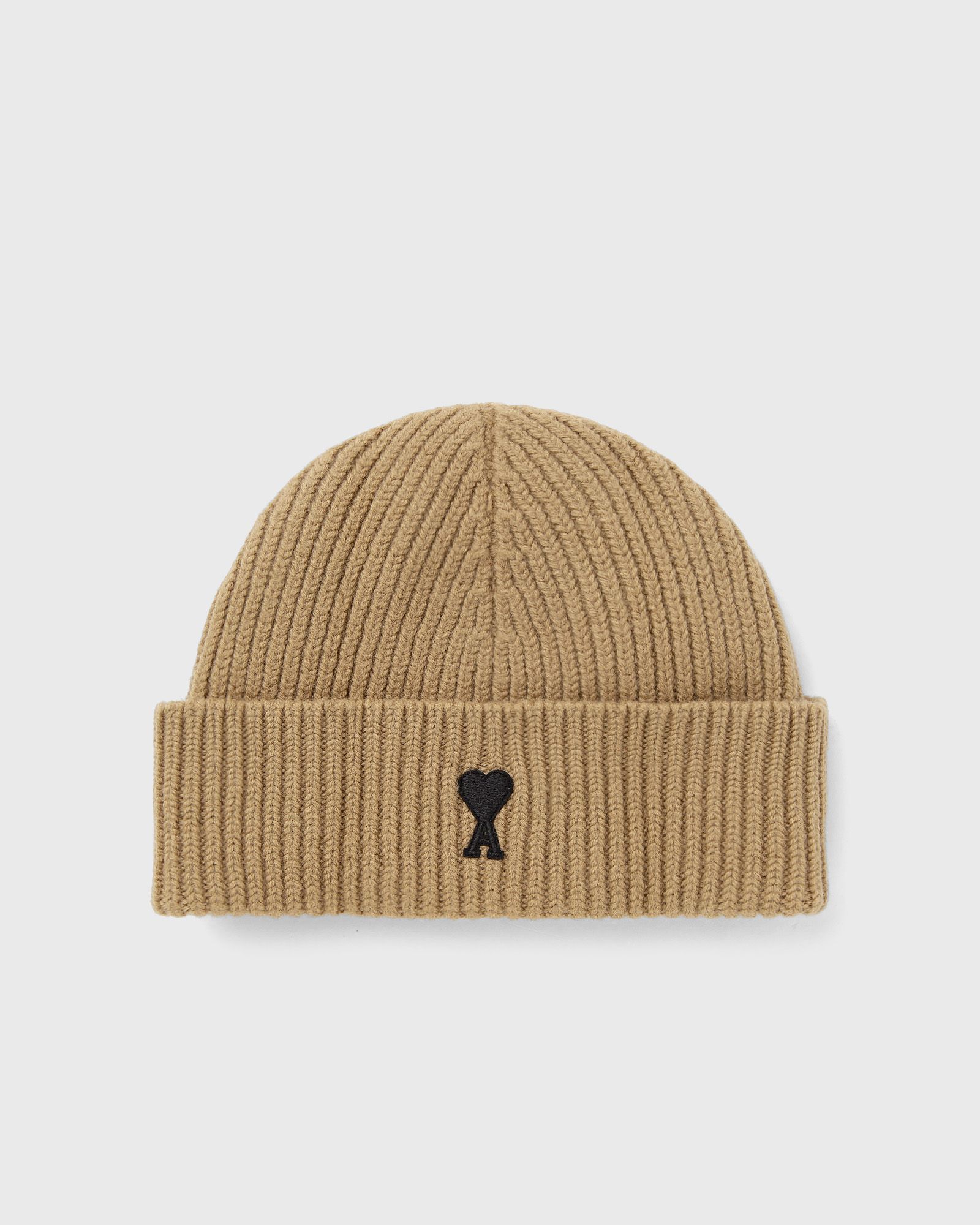 ※ゆー【新品未使用】正品AMI Paris Bennie AMI Paris AMI DE COEUR BEANIE Beige | BSTN Store