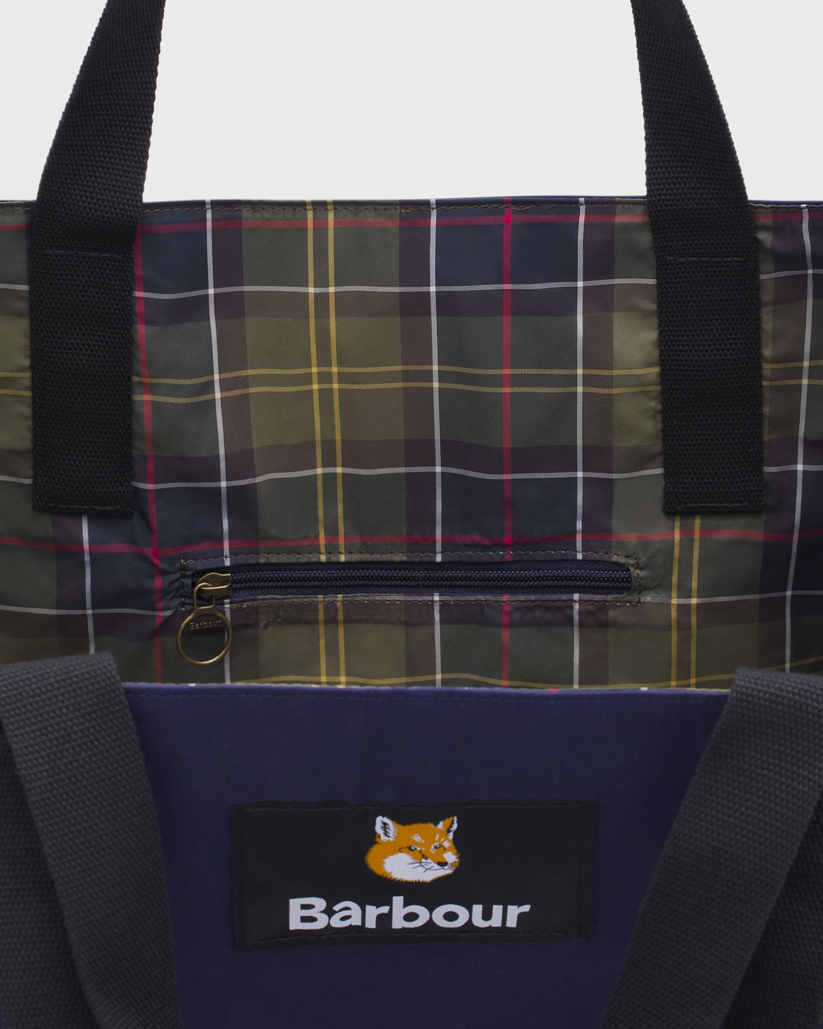Barbour X Maison Kitsune Reversible Tote