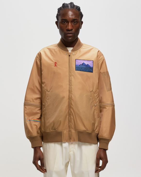 ジャケット・アウター UNDERCOVER UC1C4208 23SS PINK FLOYD Undercover PINK FLOYD THE DARK SIDE OF THE MOON BOMBER Brown