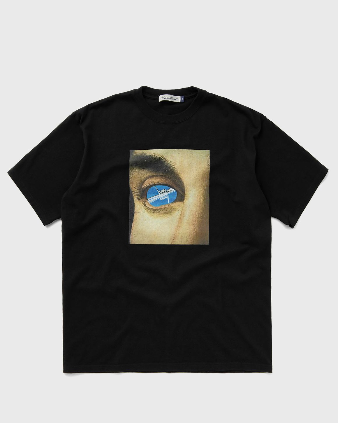 【関税込み】UNDERCOVER ブラック UC1E1808 Tシャツ UNDERCOVER(アンダーカバー) 半袖Tシャツ UCW4803-1 ブラック