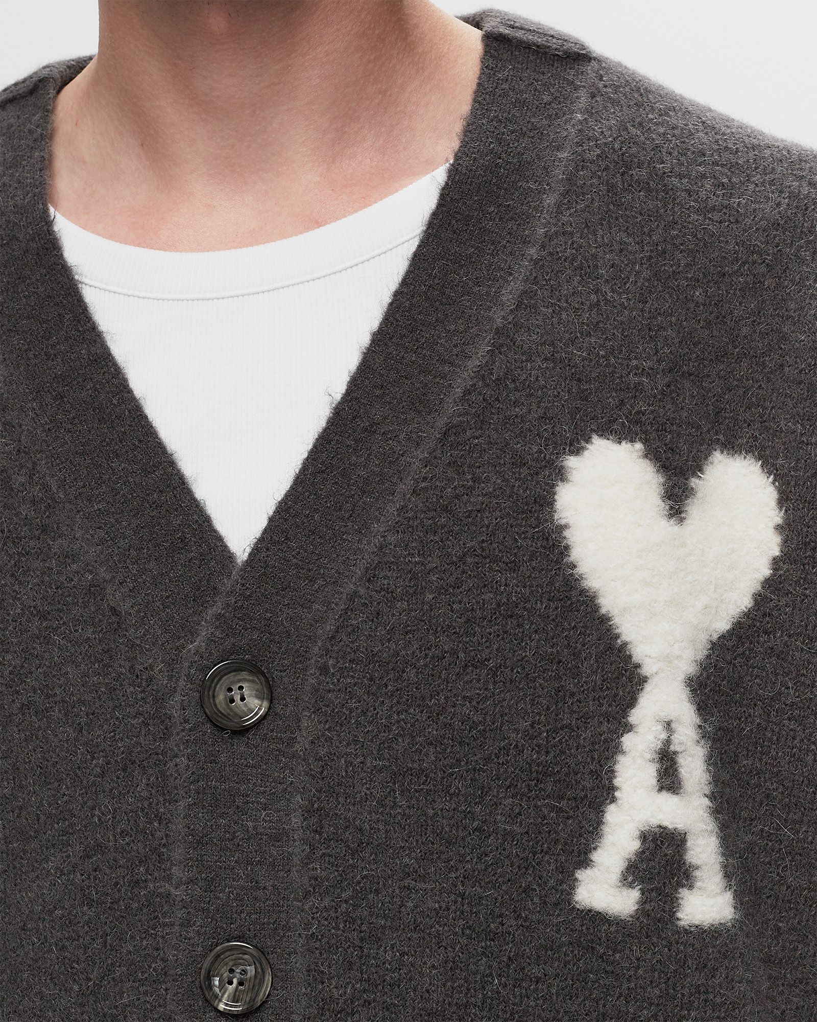 CARDIGAN AMI DE COEUR ECRU