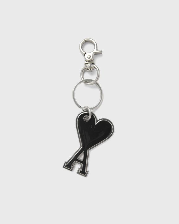 ★AMI PARIS★ 24FW Heart Logo Keyring Red UKR906 363 686 AMI Paris ADC Heart Keyring Red | Cultizm