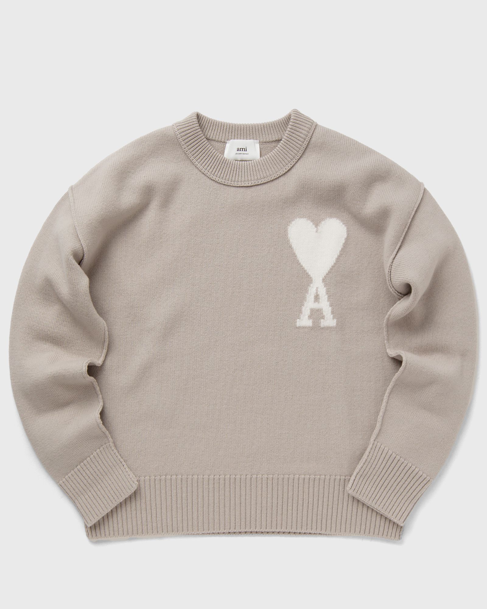 AMI Paris OFF WHITE ADC SWEATER Beige | BSTN Store