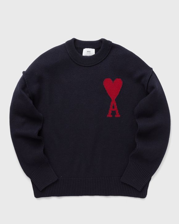 AMI Paris RED AMI DE COEUR SWEATER Blue BSTN Store