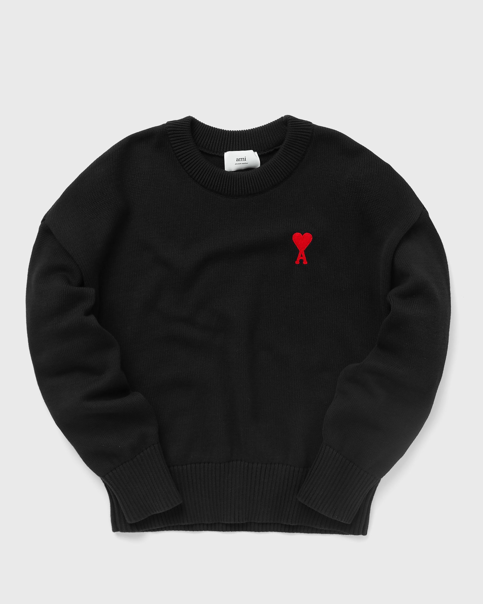 AMI Paris ADC CREWNECK SWEATER Black | BSTN Store