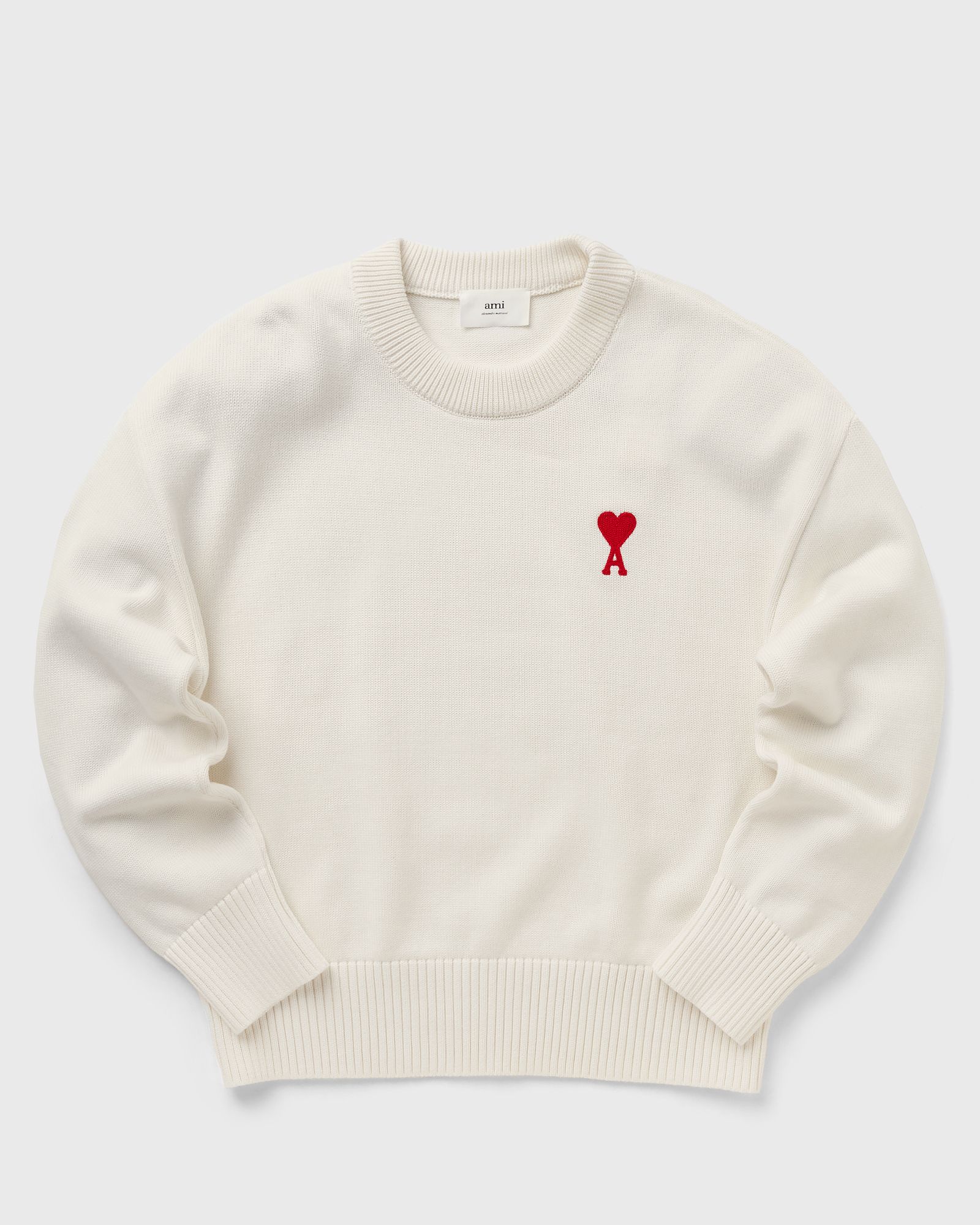 N*C様 AMI Paris AMI Paris intarsia-knit Wool Sweater | White | FARFETCH PL