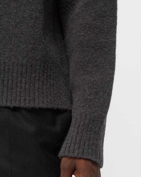 AMI Paris OFF-WHITE AMI DE COEUR CREW NECK SWEATER Grey