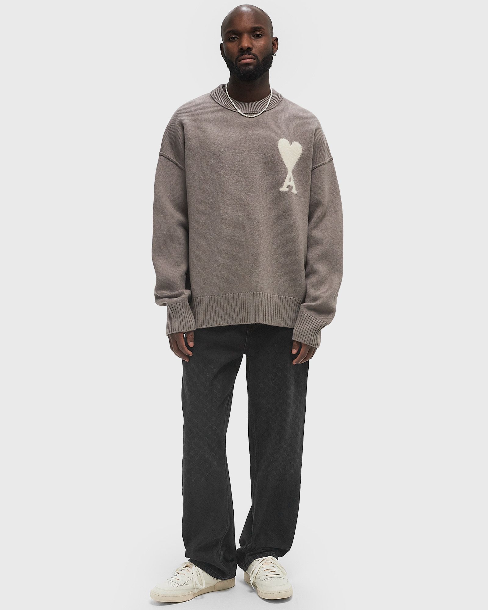 BOXY OFF WHITE ADC SWEATER