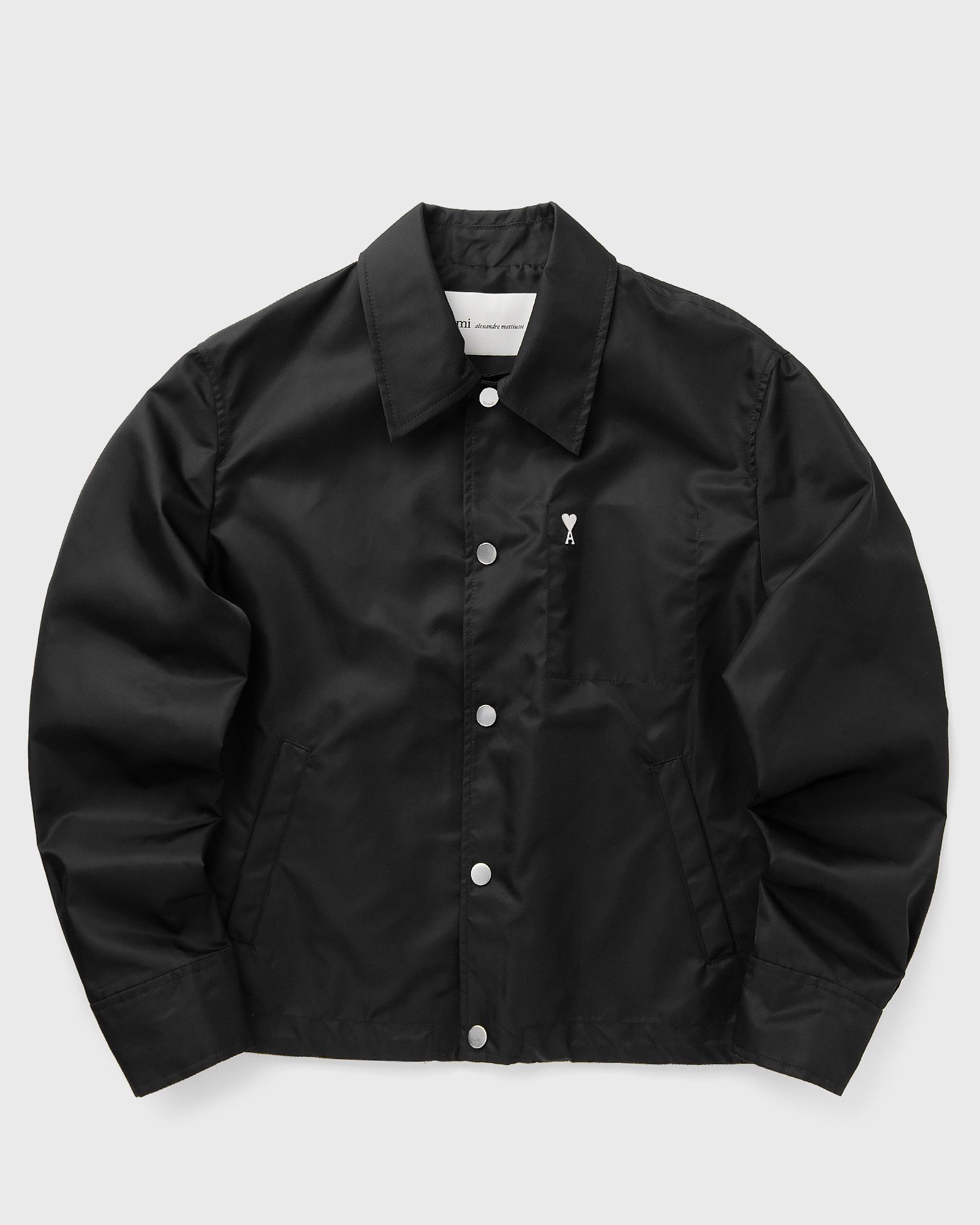 AMI Paris BUTTONED JACKET WITH AMI DE COEUR STUD　アミデクールスタッド付きボタンジャケット