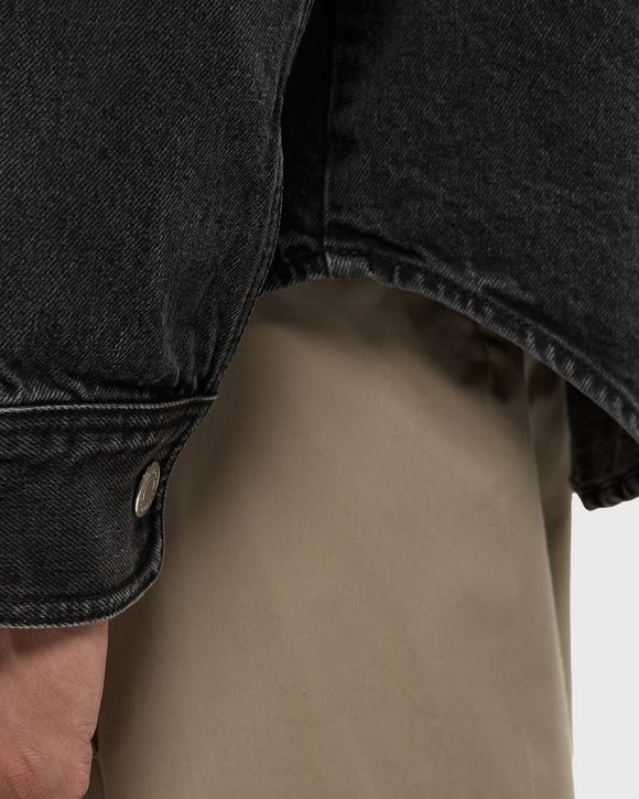 OVERSHIRT WITH KNITTED AMI DE COEUR