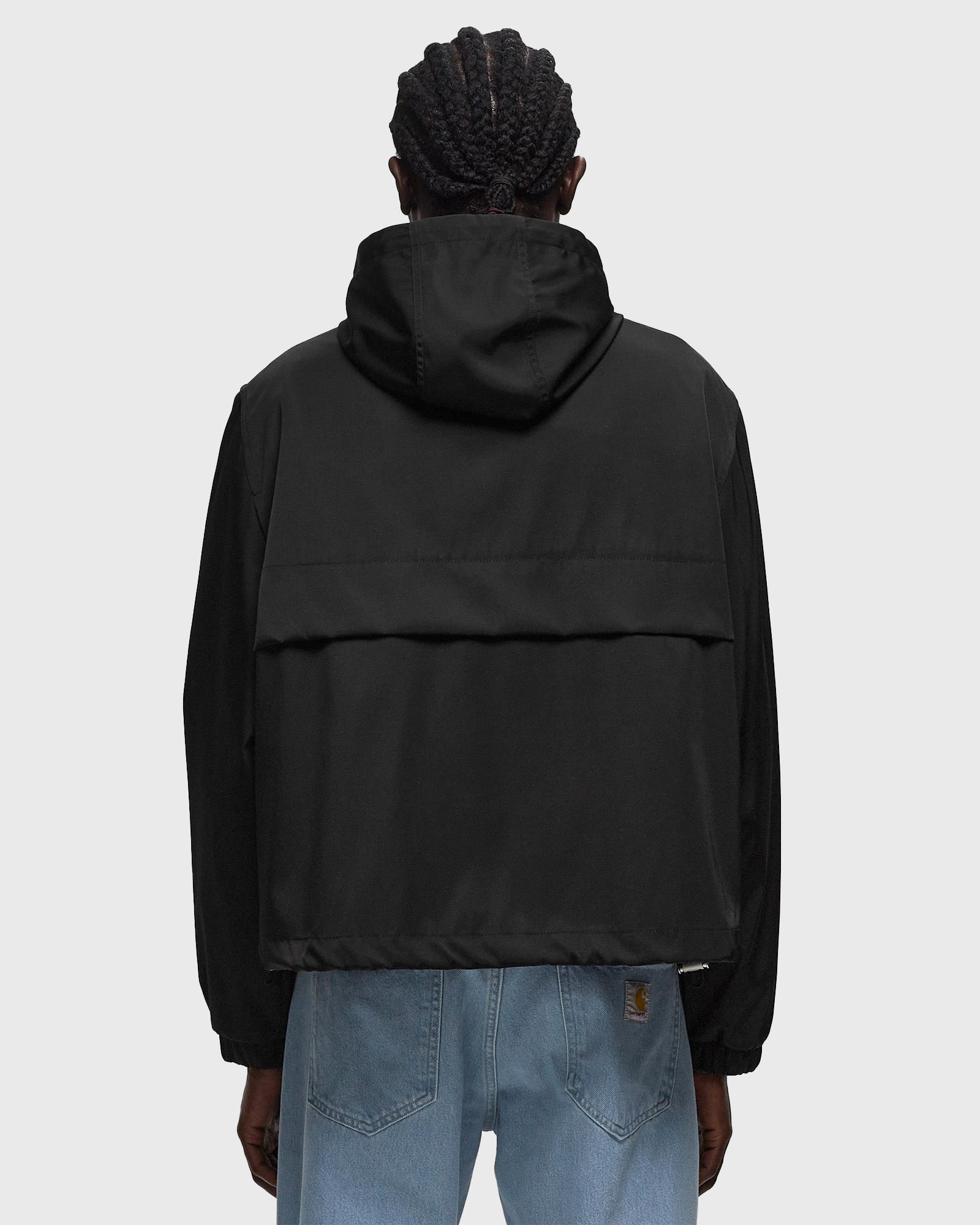 ※Ami AMI Paris HOODED AMI WINDBREAKER Black | BSTN Store