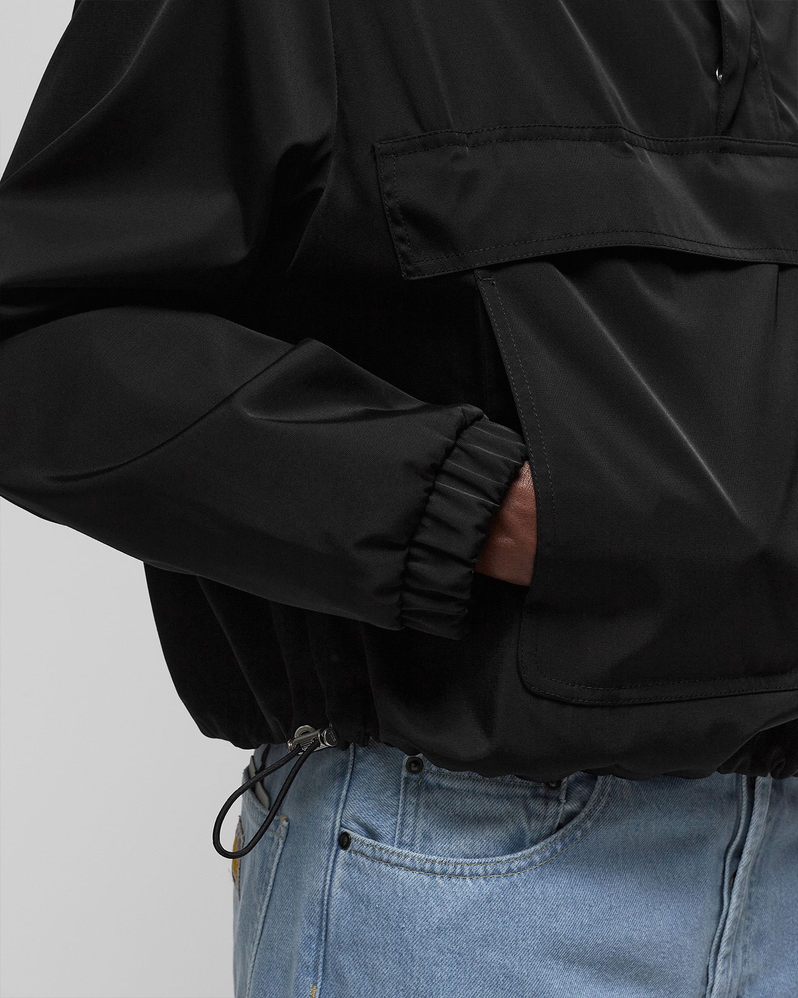 HOODED AMI WINDBREAKER