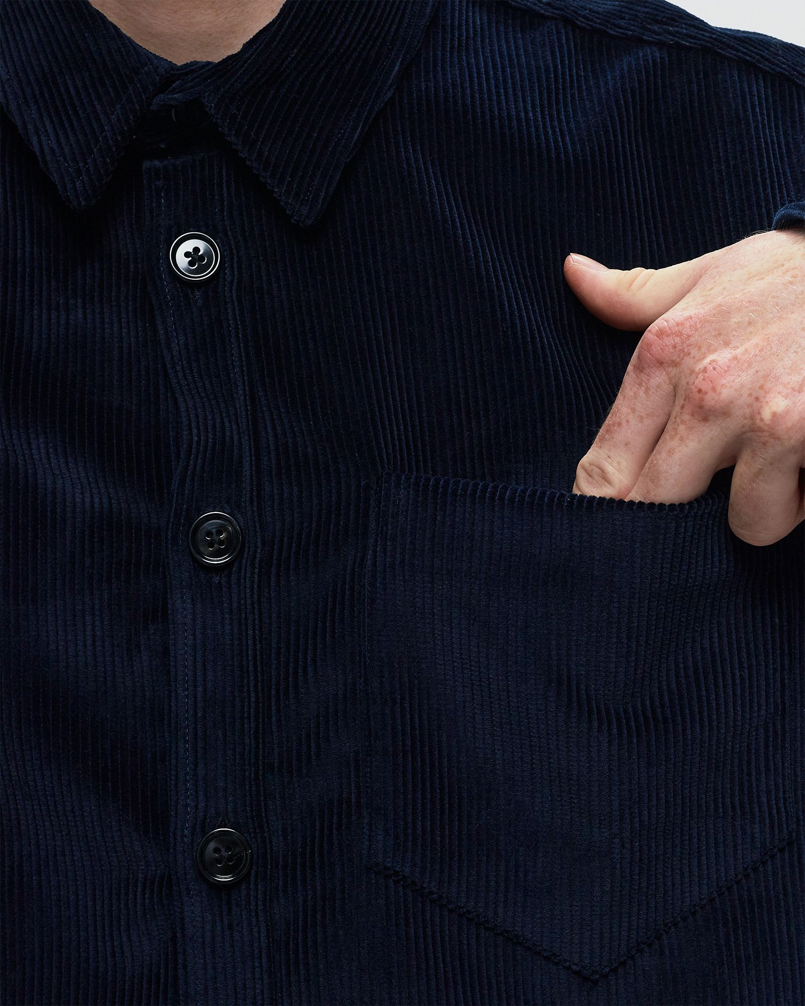 OVERSIZE OVERSHIRT WITH PATCH POCKET