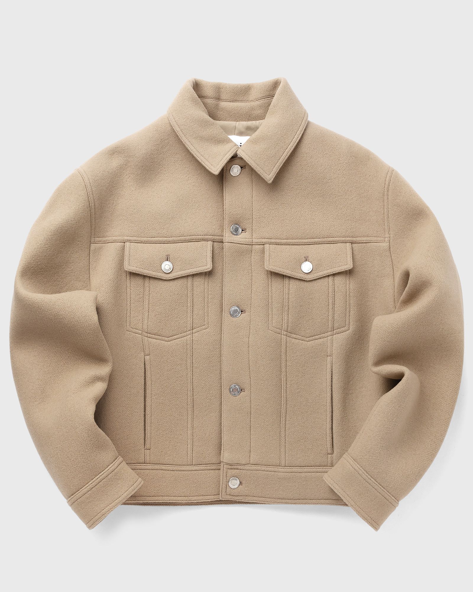 AMI Paris BOXY FIT JACKET Brown | BSTN Store