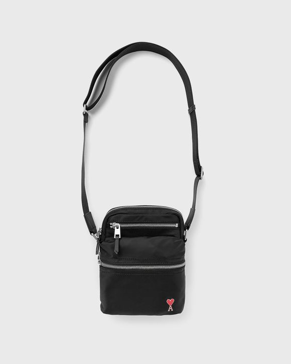 AMI Paris AMI DE COEUR CROSSBODY POCKET BAG Black | BSTN Store