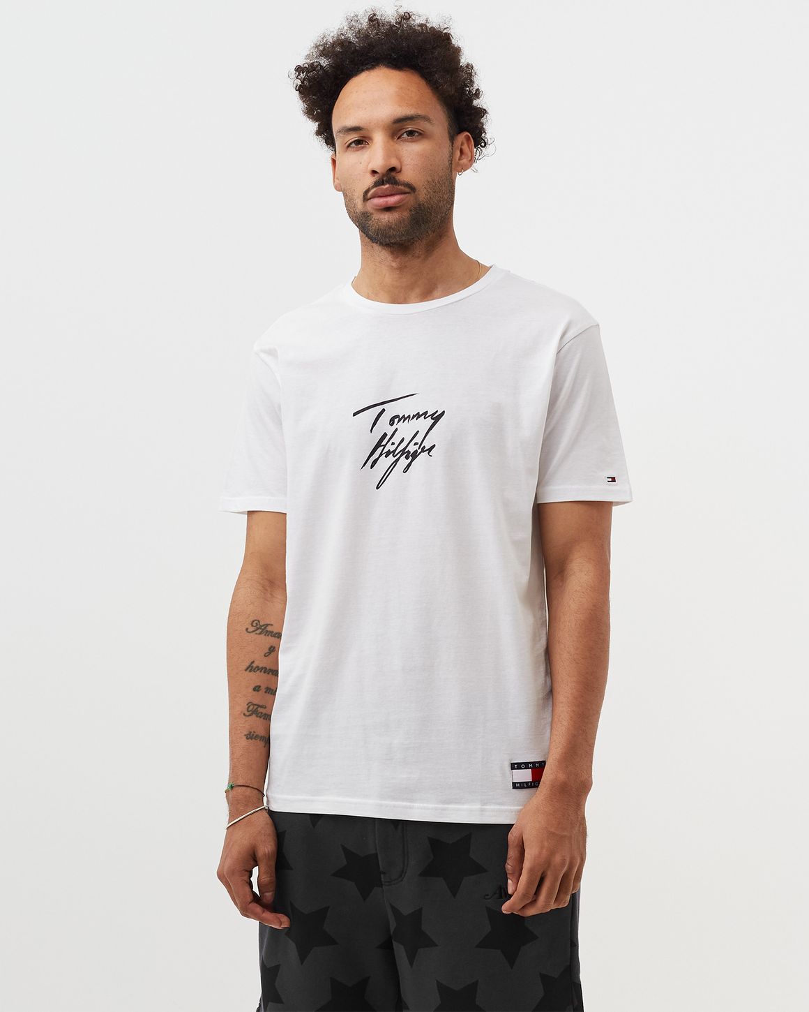 Tommy Hilfiger CN SS TEE LOGO White | BSTN Store