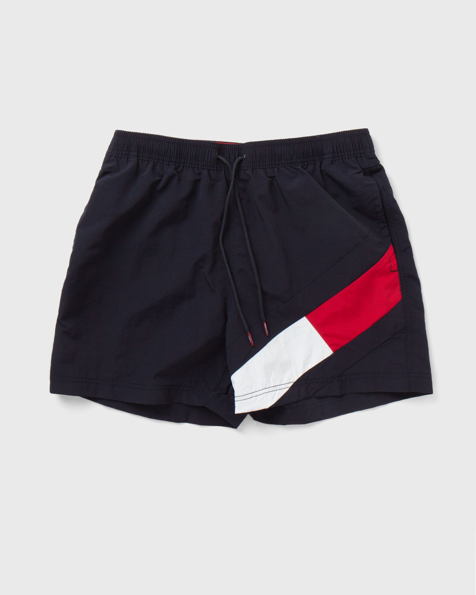COLOUR-BLOCKED SLIM FIT MID LENGTH SWIM SHORTS
