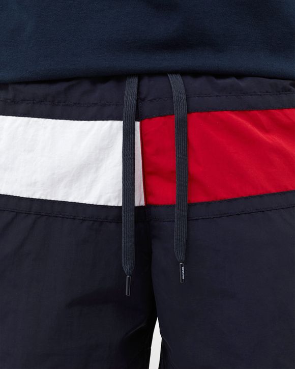 FLAG REGULAR FIT MID LENGTH SWIM SHORTS