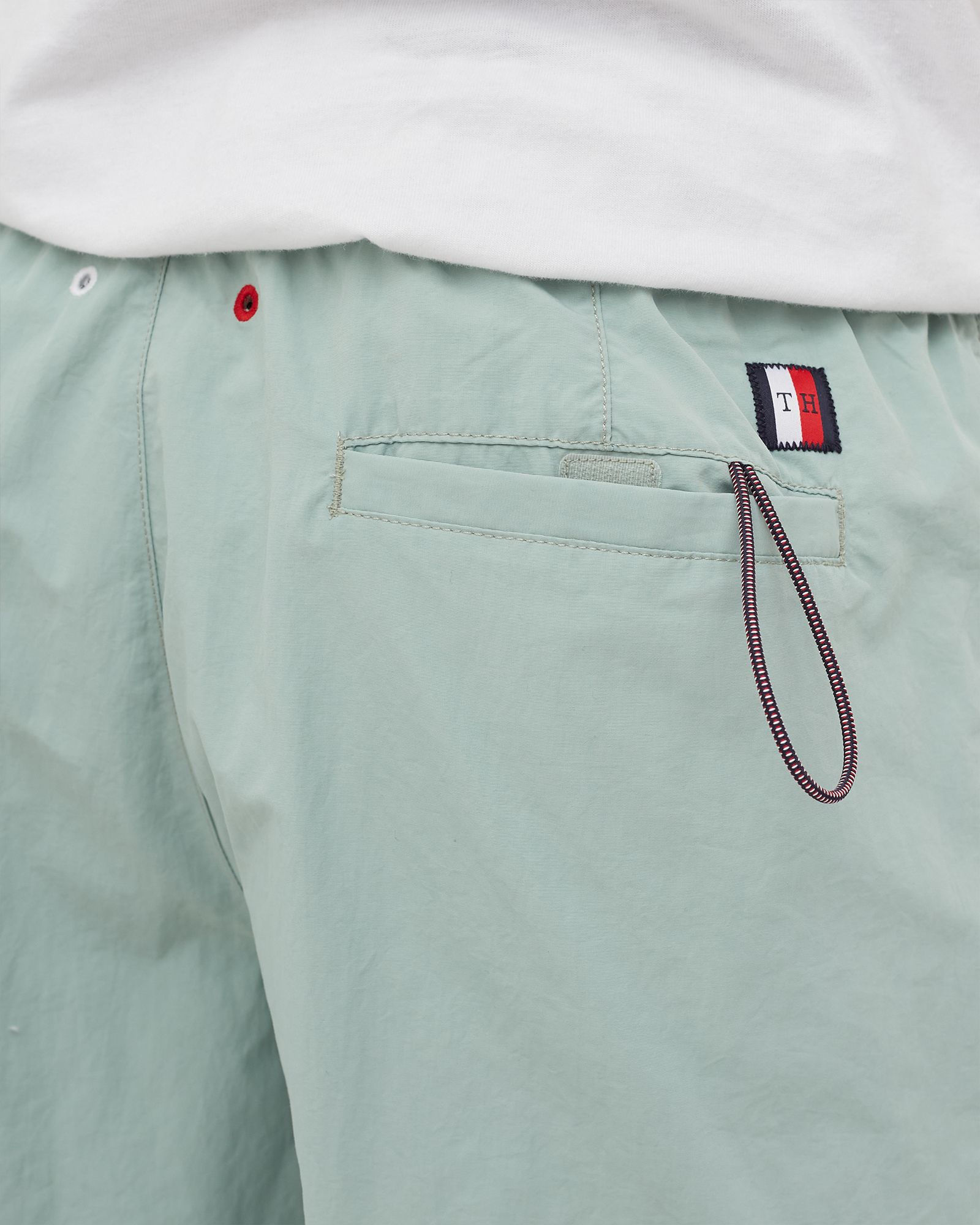 FLAG REGULAR FIT MID LENGTH SWIM SHORTS