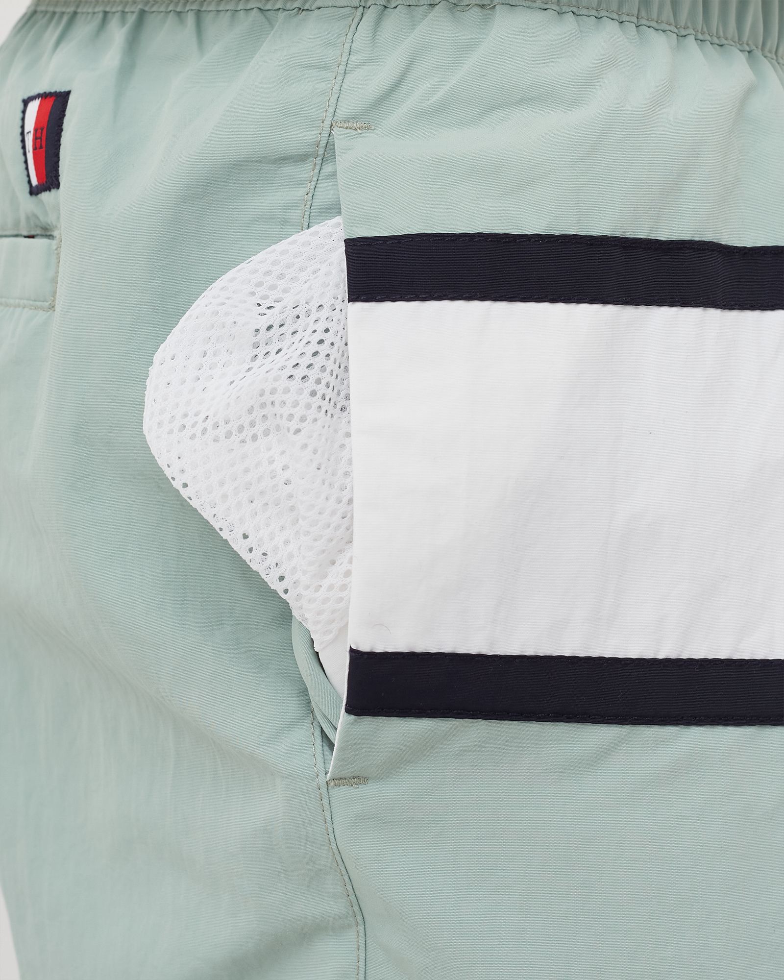 FLAG REGULAR FIT MID LENGTH SWIM SHORTS