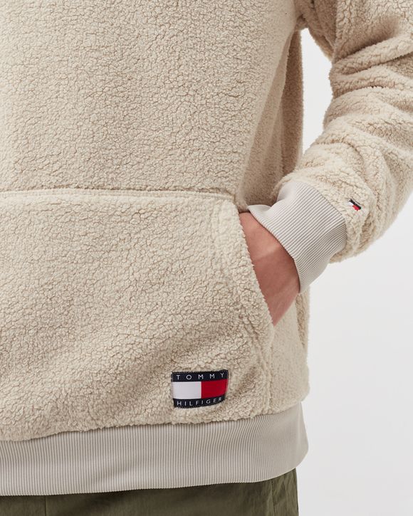 Tommy hilfiger sherpa clearance hoodie