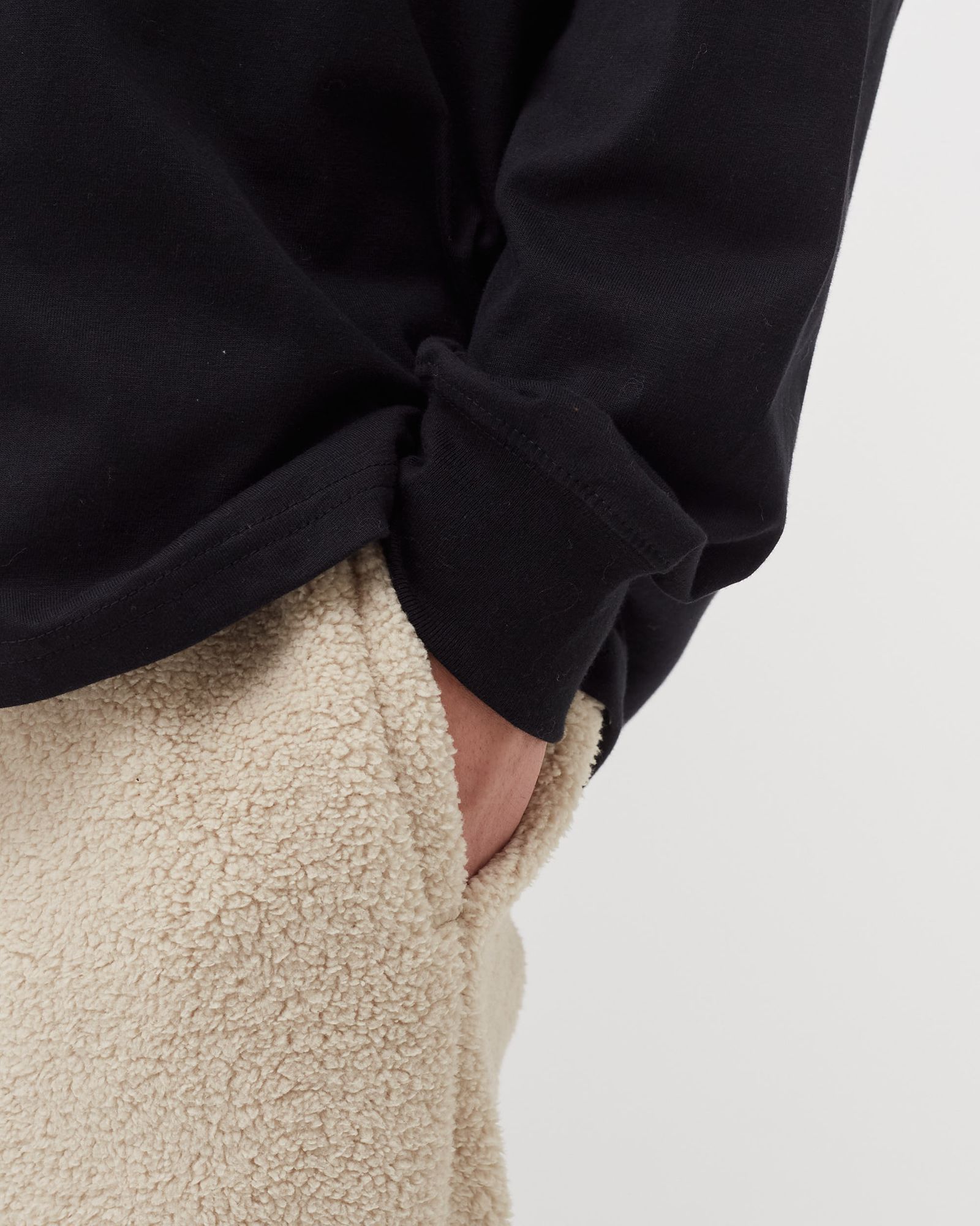 LOUNGE RECYCLED SHERPA JOGGERS