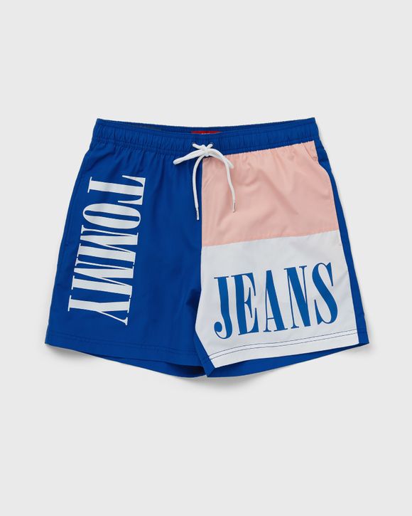 Tommy Jeans MEDIUM DRAWSTRING COLORBLOCK SHORTS Blue/White | BSTN Store
