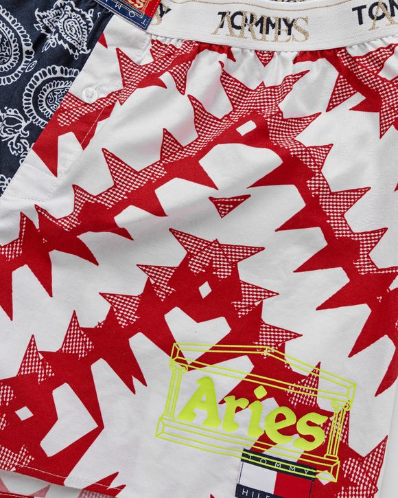 TOMMY X ARIES BOXER SHORTS - BANDANA PRINT 
