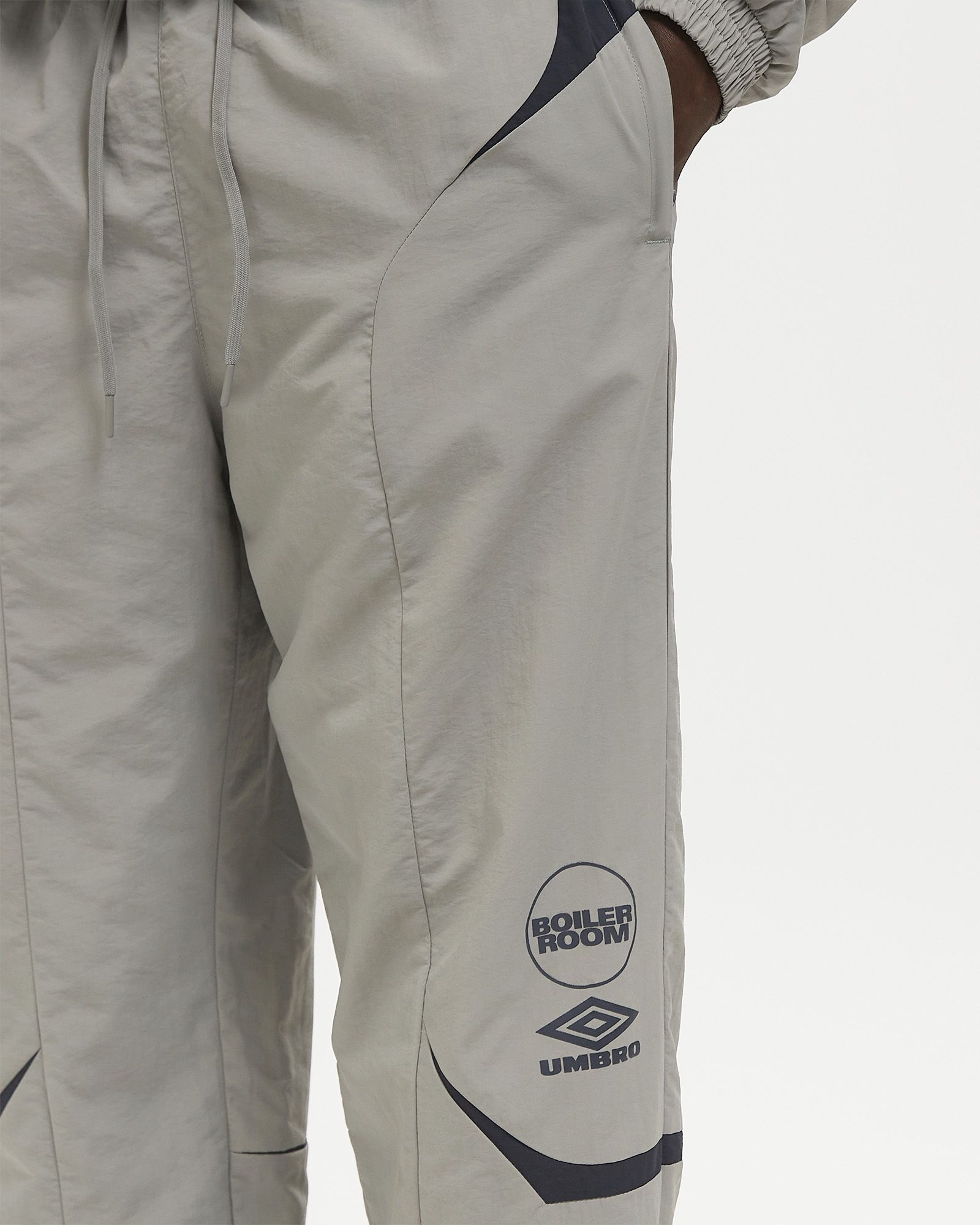 Boiler Room X UMBRO SHELL TRACK PANT Grey | BSTN Store