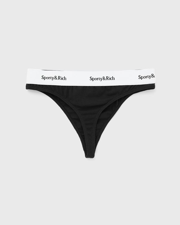 Serif Logo Thong