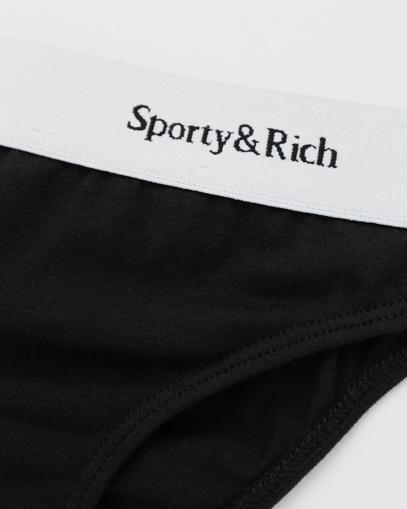 Serif Logo Thong