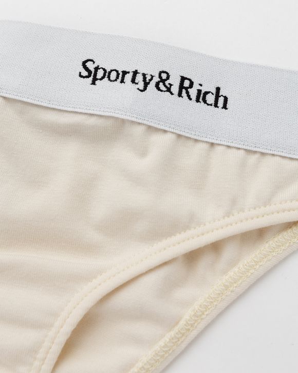 Serif Logo Thong