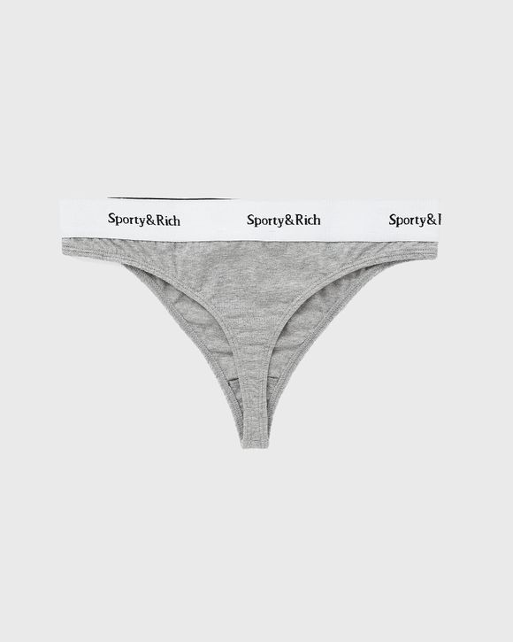 Serif Logo Thong