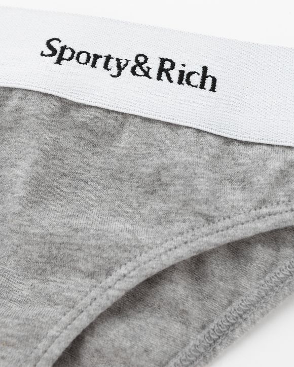 Serif Logo Thong
