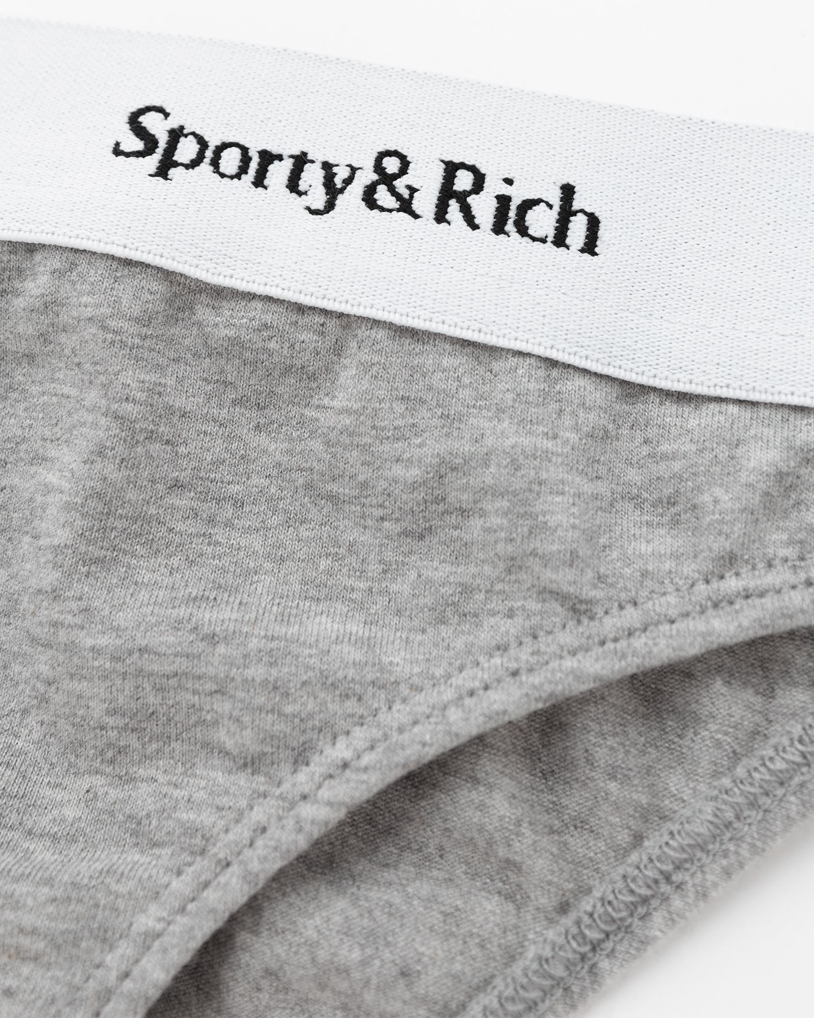 Serif Logo Thong